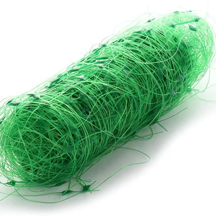 Agriculture Trellis Netting Roll 4 Inch Mesh Cucumber Trellising Net