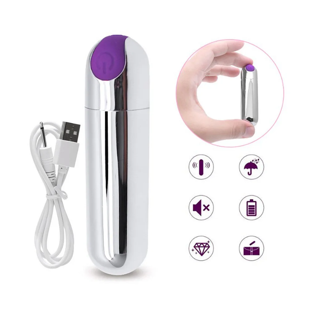 IPX7 waterproof Amoura bullet vibrator submerged in water for testing
