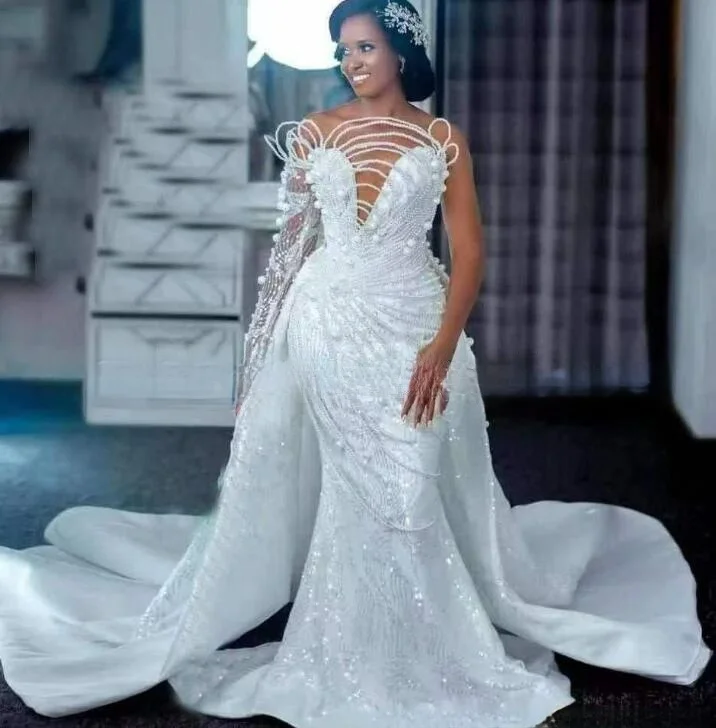 white long sleeve mermaid wedding dress Cinderella Divine Stretch Mermaid Bridal Gown #CD0169 – LA TOP DIVAS
