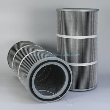 High-Efficiency Anti-Static Pleated Air Filter Cartridge New Industrial Dust Collector with Dust Removal Element