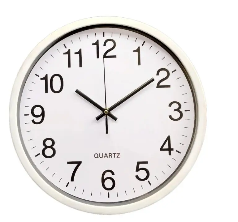 Оптовая продажа с фабрики рекламных подарков 12 дюймов круглые пластиковые кварцевые настенные часы вы легко сможете повесить в любом