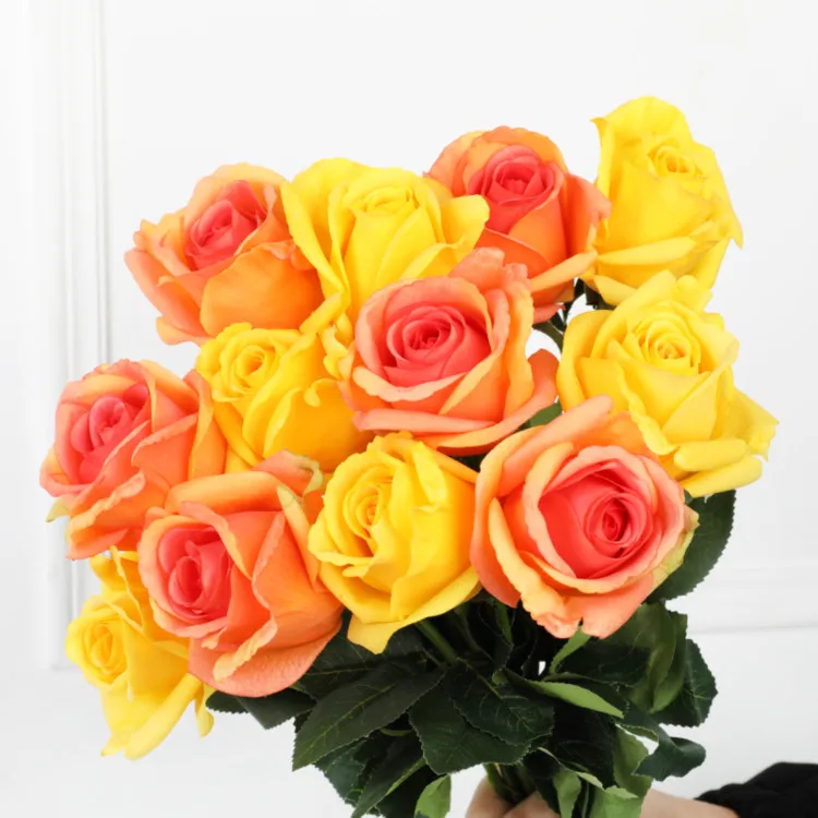 Wholesale High Quality Artificial Flower Single Stem Real Touch Silk