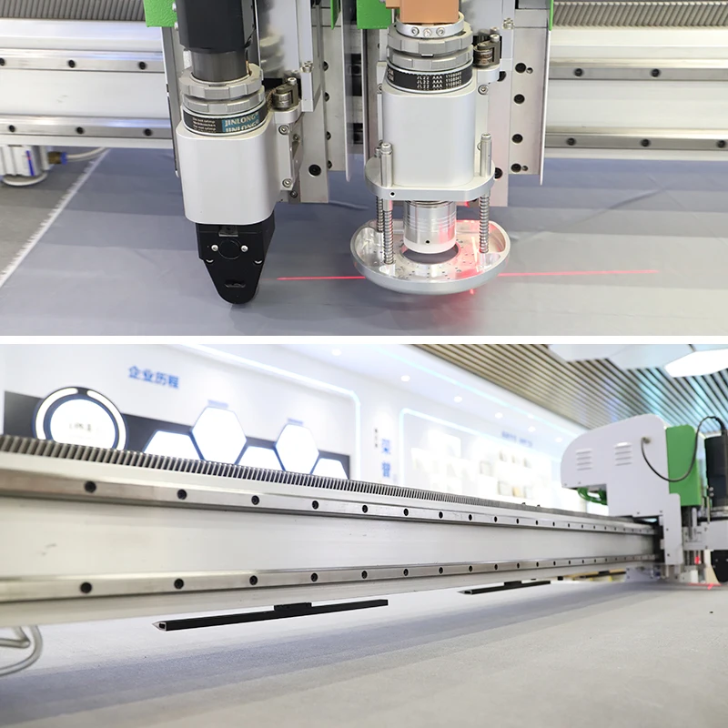 Plastic Foam PP Cnc Oscillating Knife Cutting Machine Corrugated Cardboard Self-adhesive Carton Box Foam Cutter