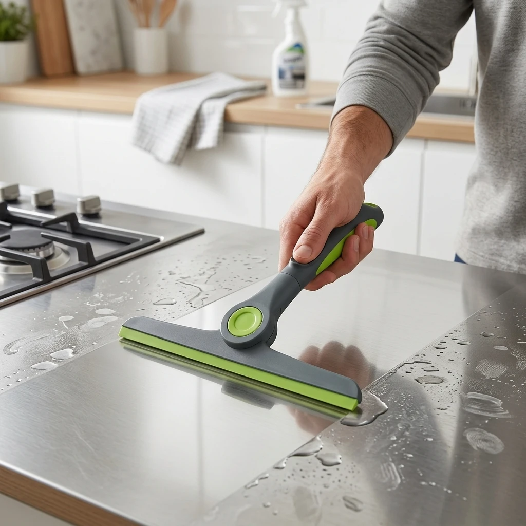 Water Scraper Glass Bathroom Floor Soft Rubber Office and Household Wiper Silicon Car Home Window Cleaner Squeegee Manufacturer