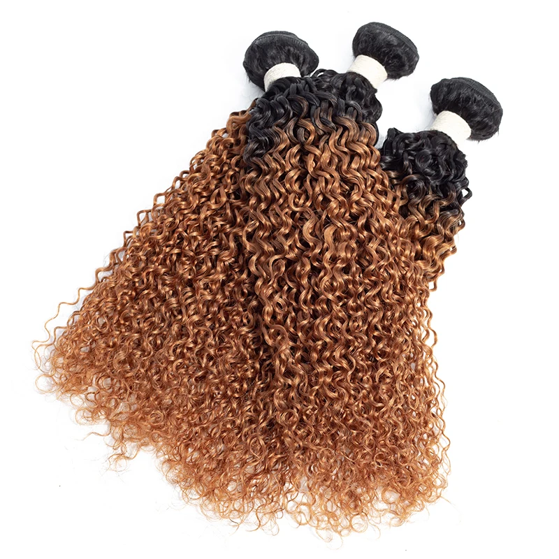 human hair afro bundles