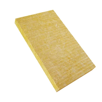 Density 60kg/m3 80kg M3 Rock Wool Board 50mm Stone Insulation 100kg/m3 ...