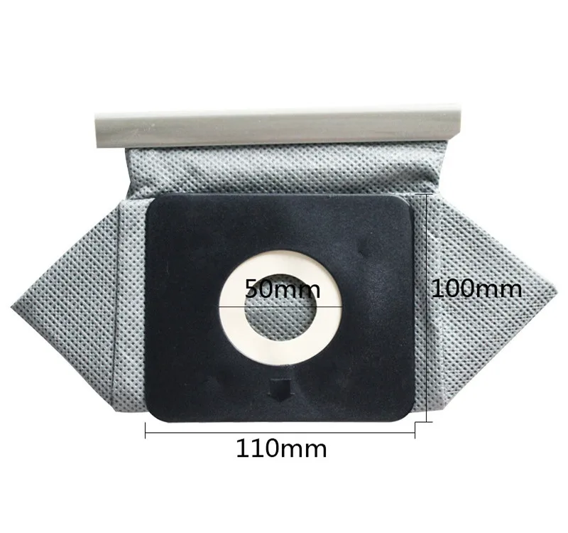 Non Woven Cloth Vacuum Cleaner Bag Reusable Dust Bags Replacement 11x10cm 1pc