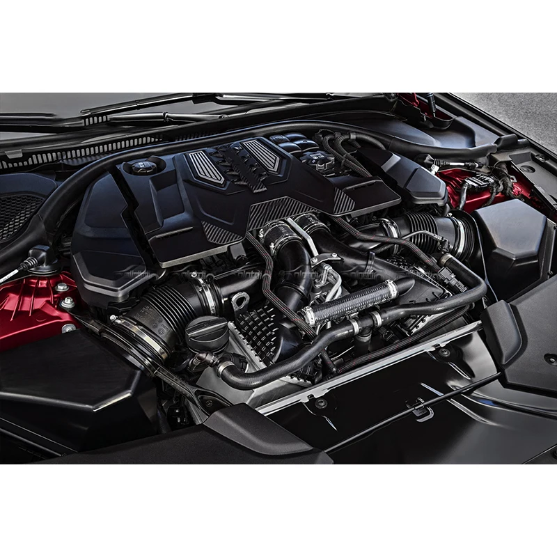 
 Автомобильные аксессуары, колпачки капота из углеродного волокна, крышка капота двигателя для BMW F90 M5, комплекты кузова  