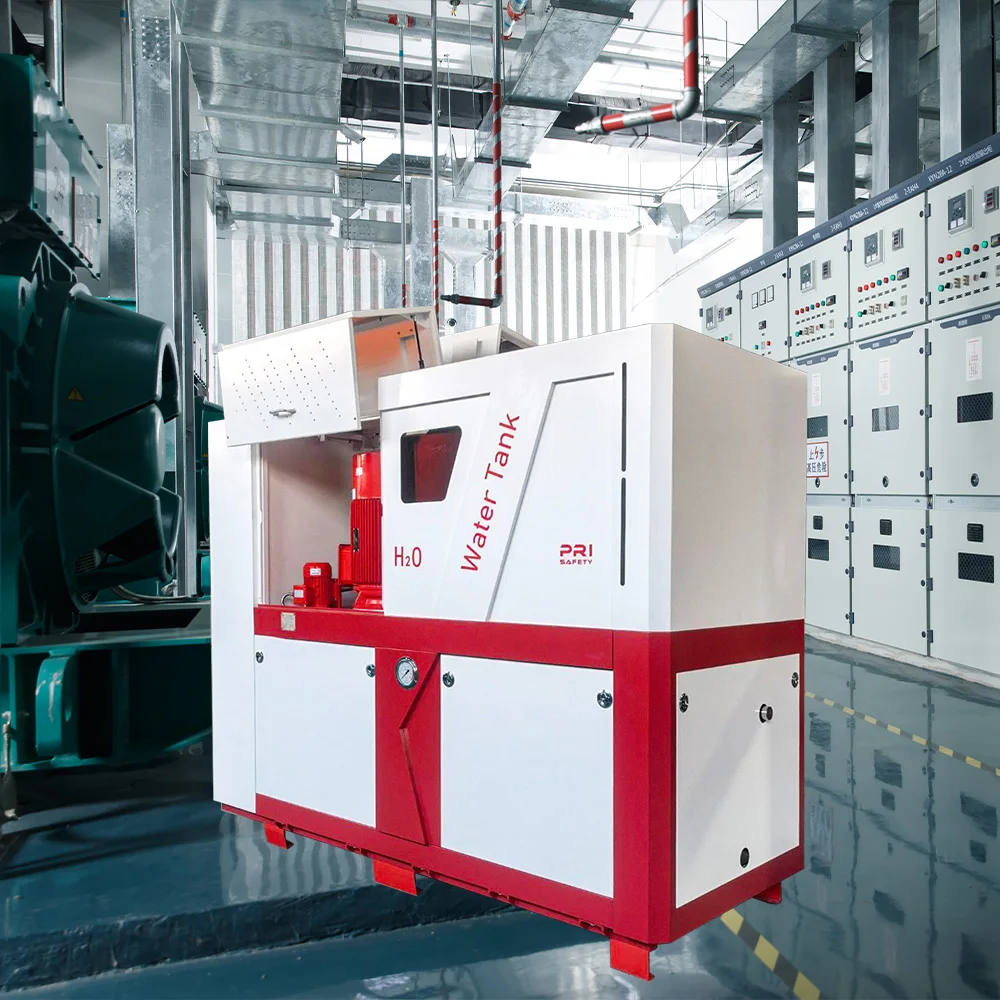 NFPA -gekeurd hogedruk waternevel brandblussysteem voor transformatorruimtes