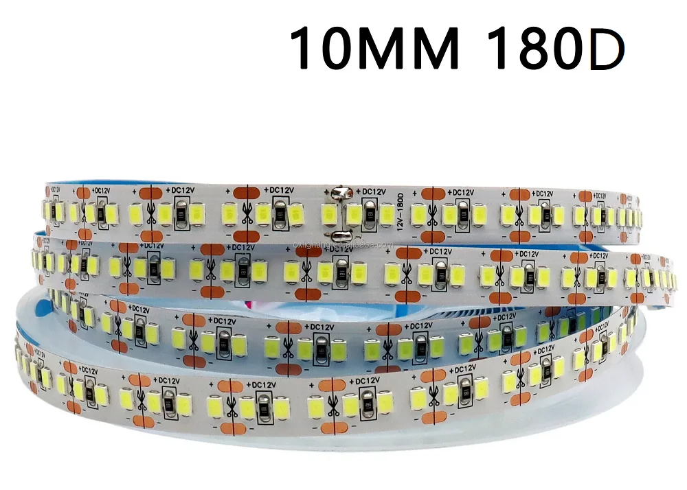 3000K 4000K 6000K Led Strip Light Dc24V 180Led/M Dc12V Smd Light Led Strip Popular manufacture