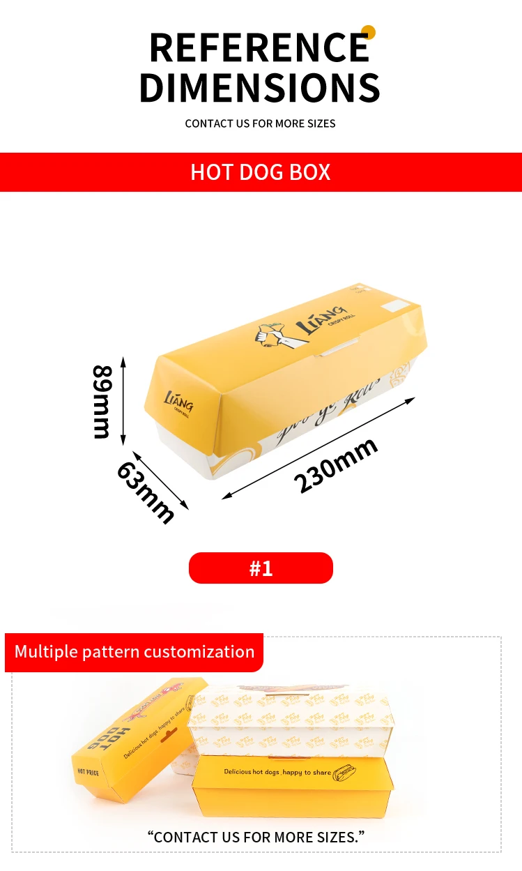 product waffle corndog pink lunch hot dog drawer boxes for food packaging sandwich plain delivery takeway waffle for catering containers-6
