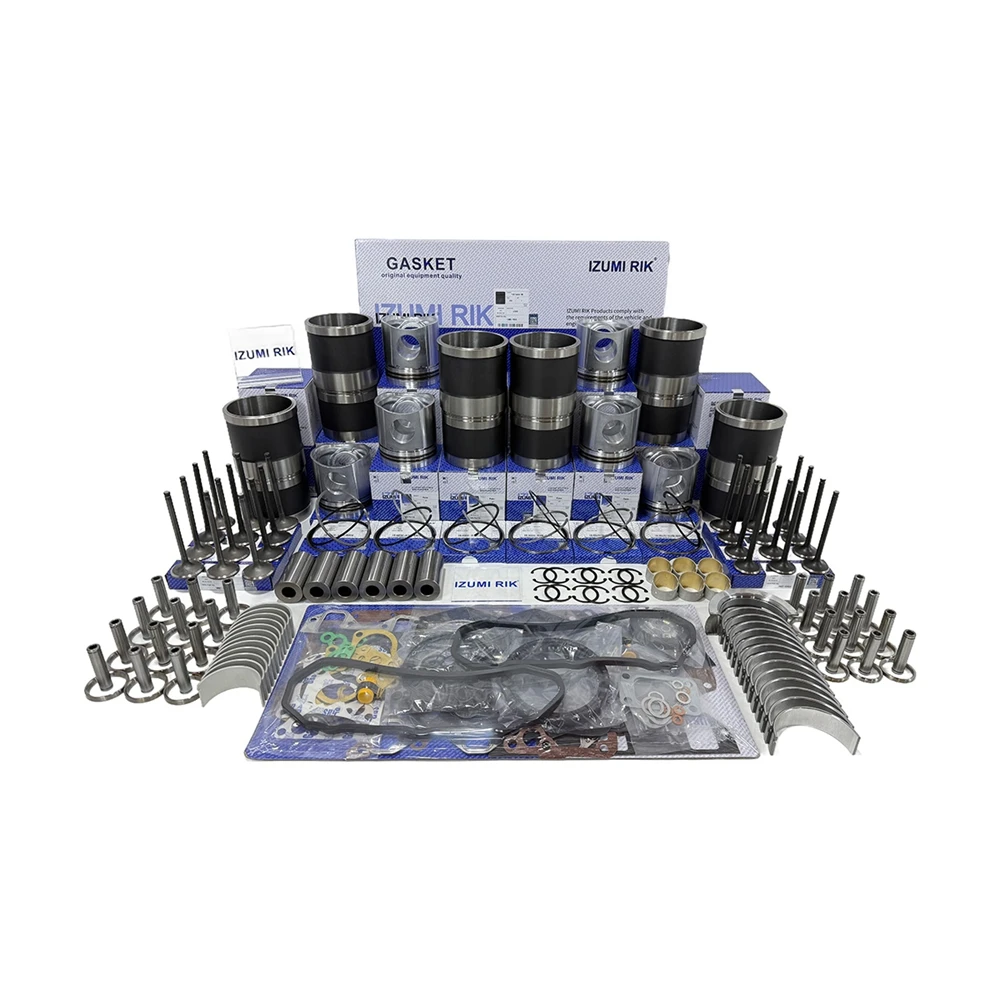 IZUMI RIK 1006-6TA, 1006-6TM, 1006-6TW, 1006C-E60TA, 1006D-E60TA Zestaw do remontu kapitalnego do Perkins