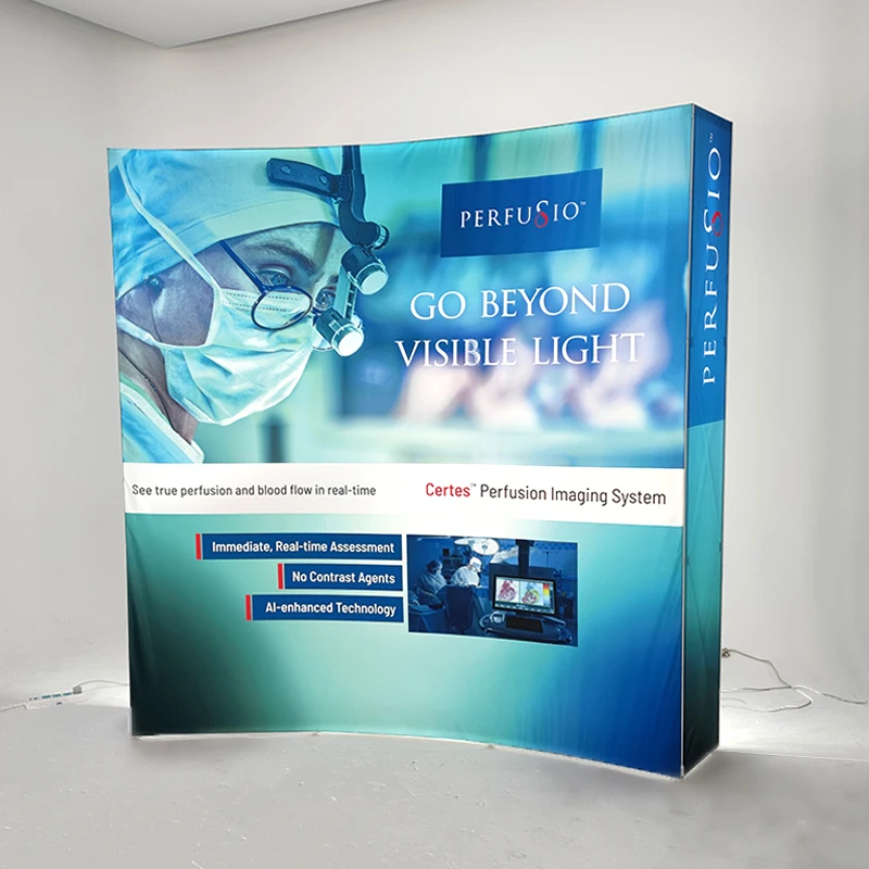 10x10ft Custom Printed Fabric Flexible Display For Event Trade Show