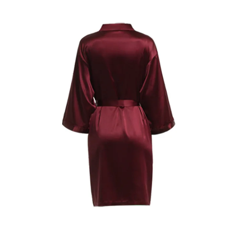 Manufacturer Hotel Robe Wholesale Satin Kimono Custom Logo Silk Robes