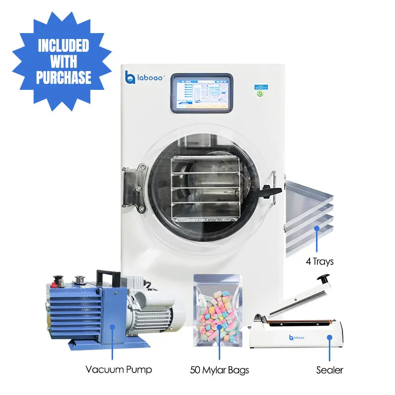 LABOAO Compact Home Food and Fruit Vacuum Freeze Dryer