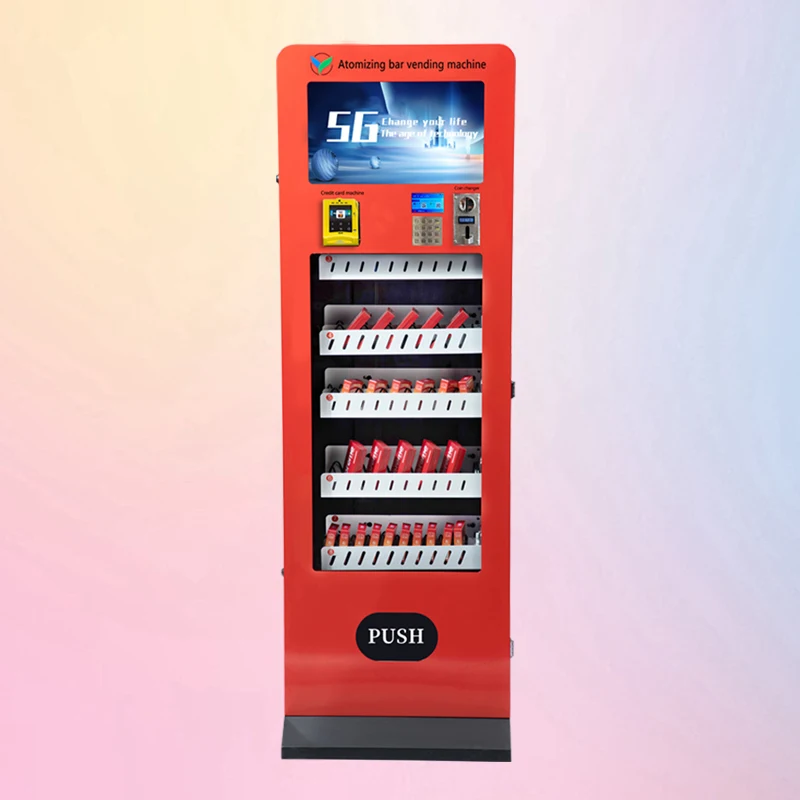 VFresh Snack Beverage Dispenser Ensuring Fast Convenient Access International Snacks Drinks Vending Machine