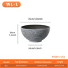 Bleu Gris 13,8 pouces