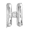 H balloon silver