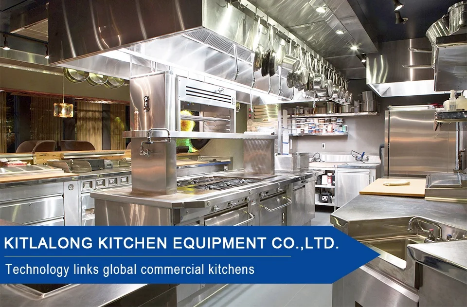 Commercial Fried Chicken Burger Fast Food Restaurant Kitchen Equipment Catering Equipment