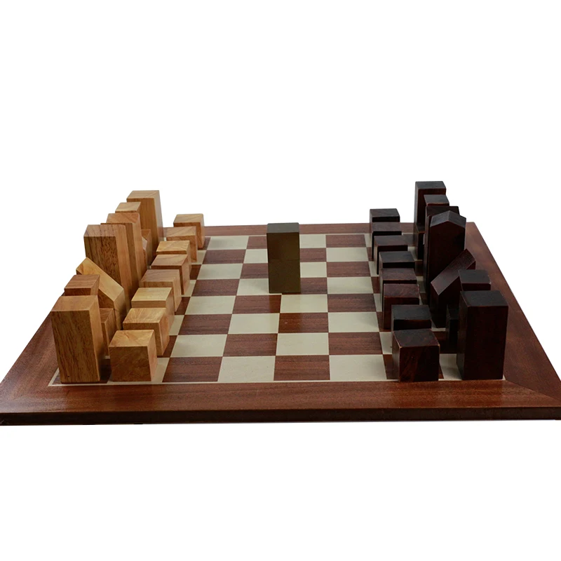 Xadrez é arte - Tabuleiro para xadrez 360. Feitos à mão.