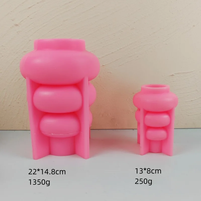 Vs001 Ins Style Flower Pot Gypsum Large Vases Silicone Molds Vase