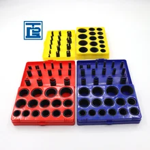 Plastic O Ring Box Nbr70 Oring Searies Box Repair Seal O-ring Brown Color O Ring Repair Kit Box