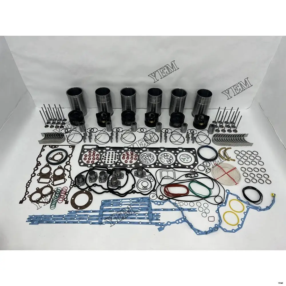 Japan OEM Parts C18 Overhaul Kit With Cylinder Gaskets Set Piston Rings Liner Bearing Valves for Caterpillar