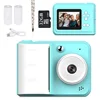 Blue + 32GB memory card