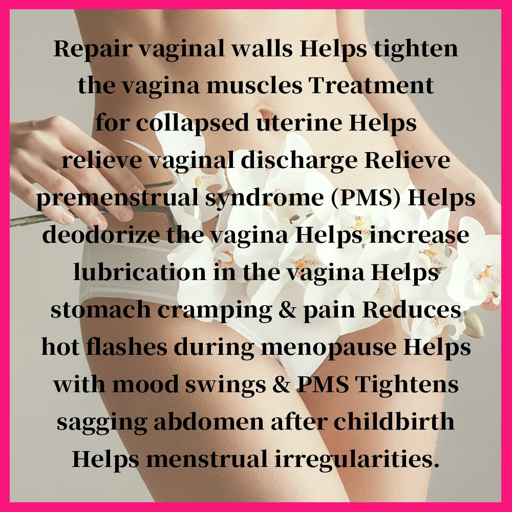 SereneCare Customized Logo 100% Chinese Herbal Women Vaginal Shrink Tightening Soft Capsules No Side Effect pH Balance