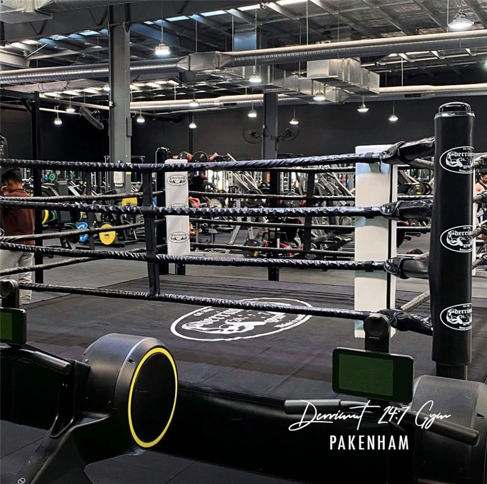 Professional Floor Level Strong Pillars Boxing Ring Frame for Training