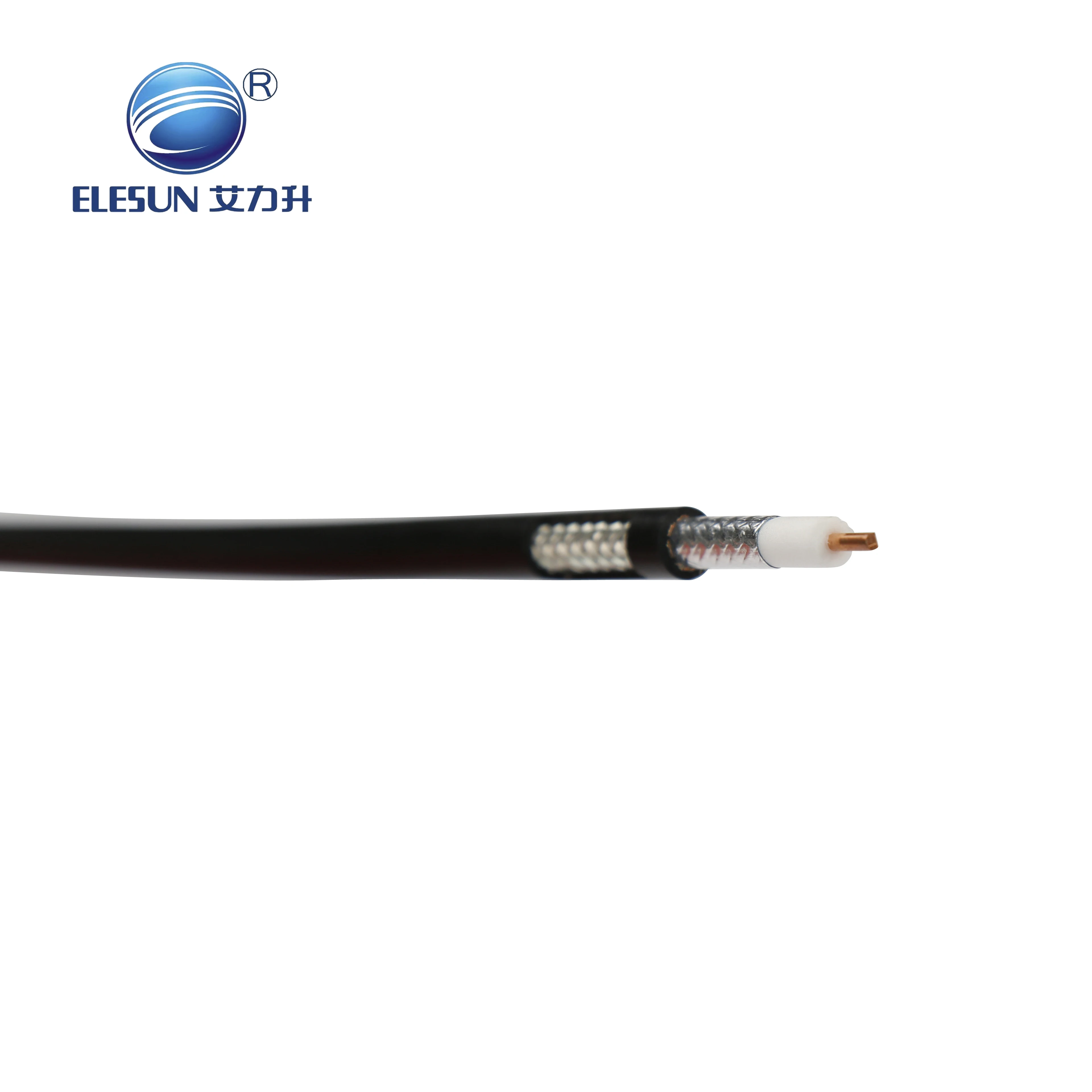 Reliable Supplier Good Quality 50Ohm Low Loss ALSR400 Coaxial Cable 8D-FB Coaxial Cable for Antenna