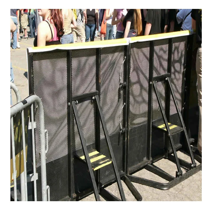 Heavy Duty Safety Concert Pedestrian Barriers Temporary Events Crowd ...