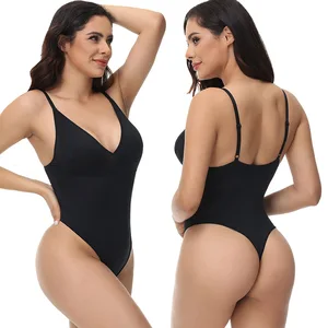 Under Lulu High Quality Lady Waist Shaper V-neck Butt Lifter Shapewear Body Shaper for Women Bodysuit One Piece Lingerie Set