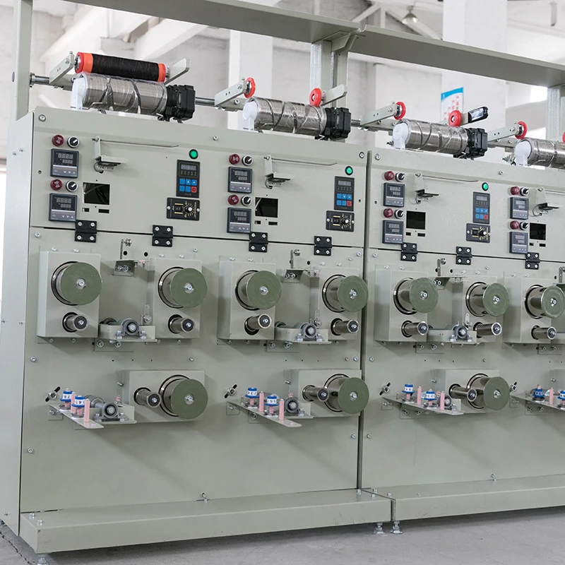 Heat Setting Draw Winder Machine for Yarn Sewing Thread Smooth Start Function