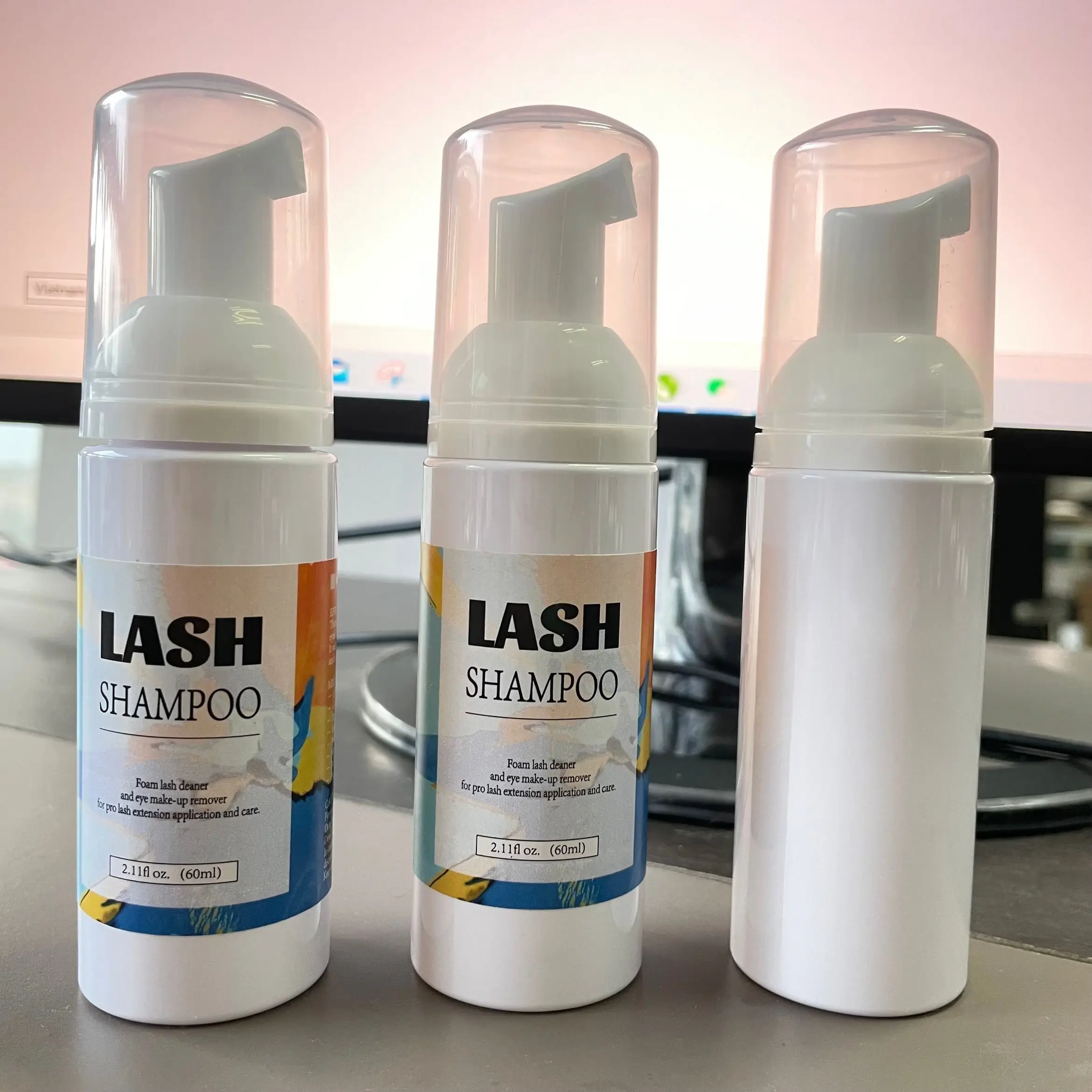 Органический, Создайте свой собственный бренд, профессиональный шампунь для веганских ресниц с частной этикеткой