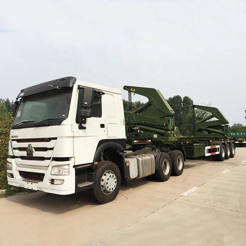 New 37 Ton Self Loading Container Side Lifter Semi Trailer for Sale Side Lifter Truck