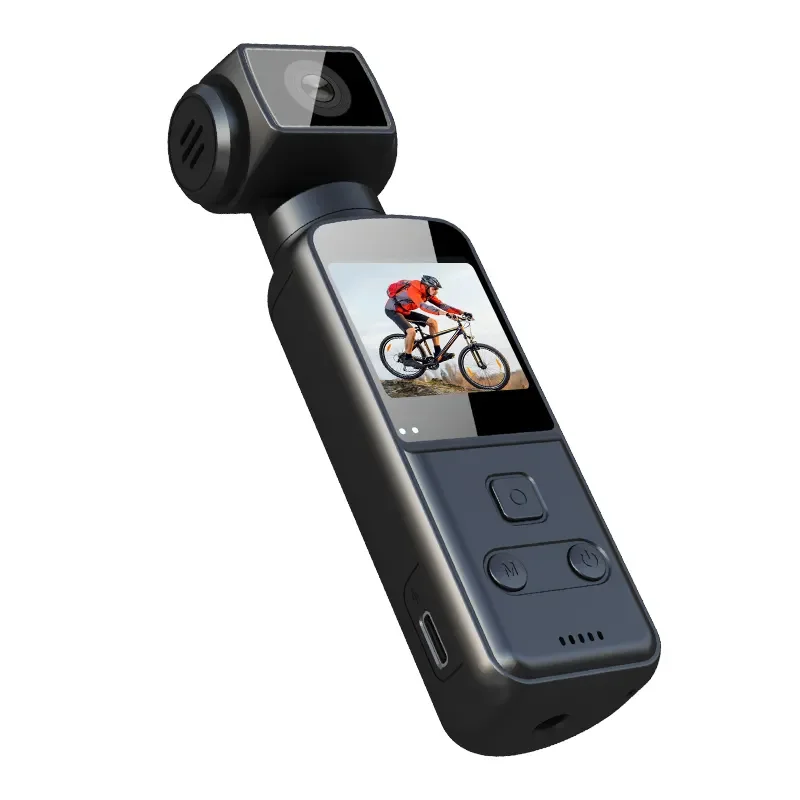 Waterproof Mini Pocket Camera Wholesale HD LCD 270 Degree Rotatable  Games Video Recording Vlogging Action Camera