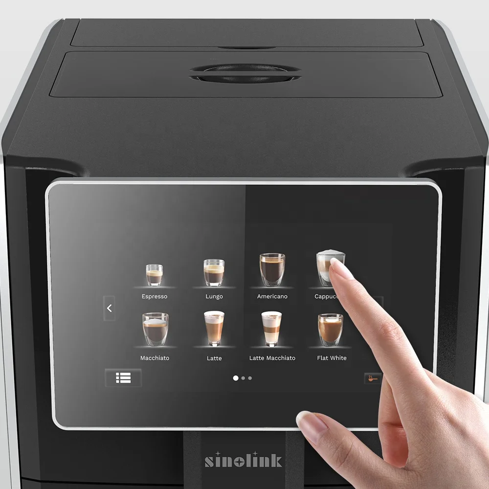 Buy Wholesale China Eap Touch Screen Fully Automatic Espresso Coffee Maker  White Smart Coffee Machine & Automatic Espresso Coffee Machine at USD 150