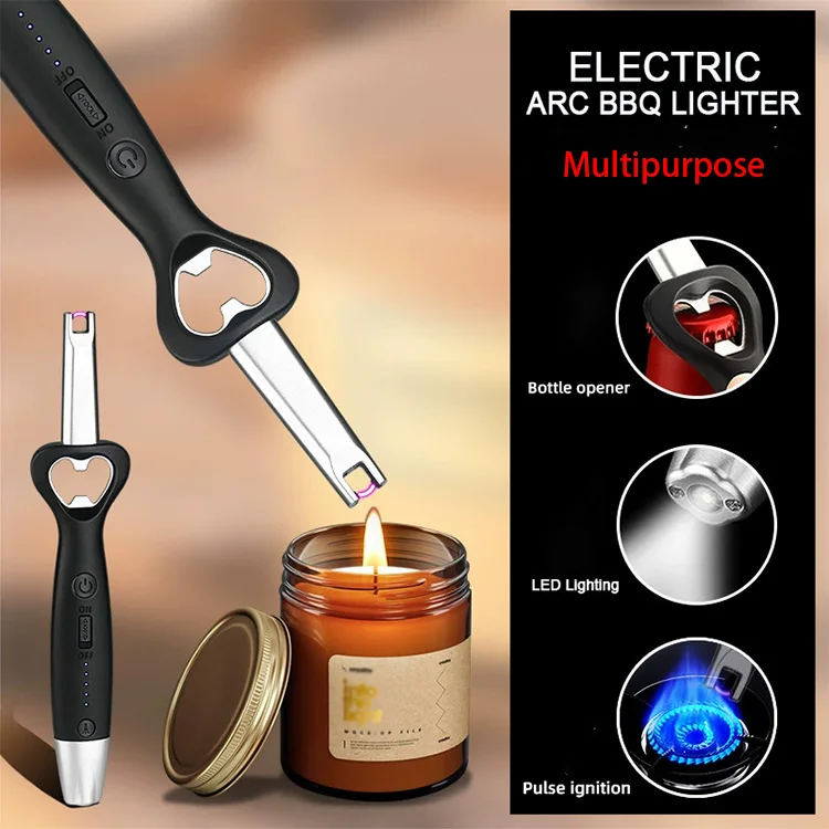 Кухонная многофункциональная зажигалка с USB-подсветкой