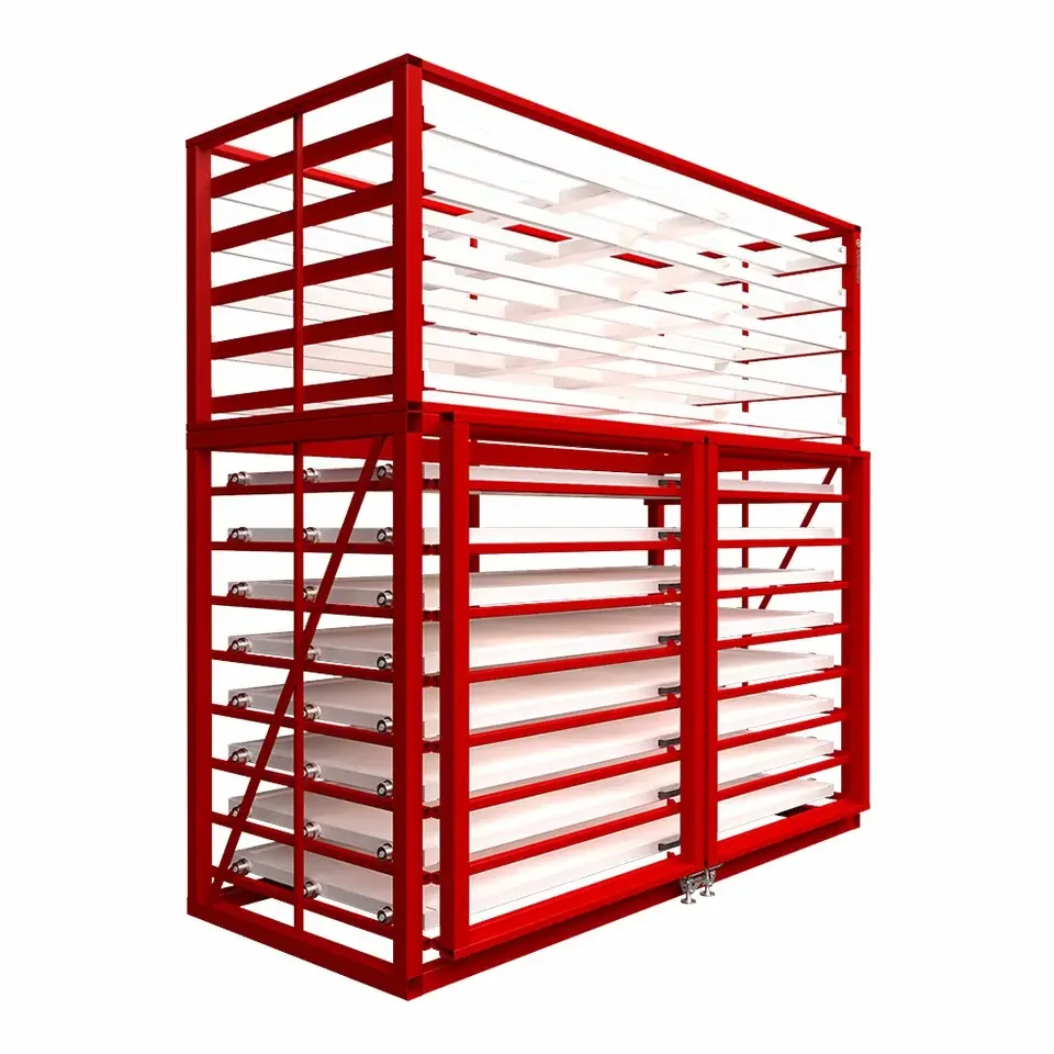 Fenghui horizontal sheet storage rack heavy duty drawer structure rack ...