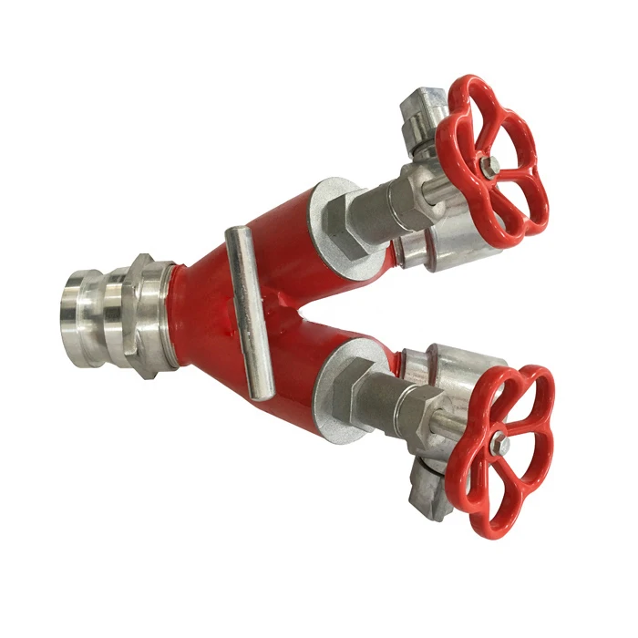 Fire Hydrant 2 Way Breeching Inlet For Wet Risers - Buy 2 Way Breeching ...
