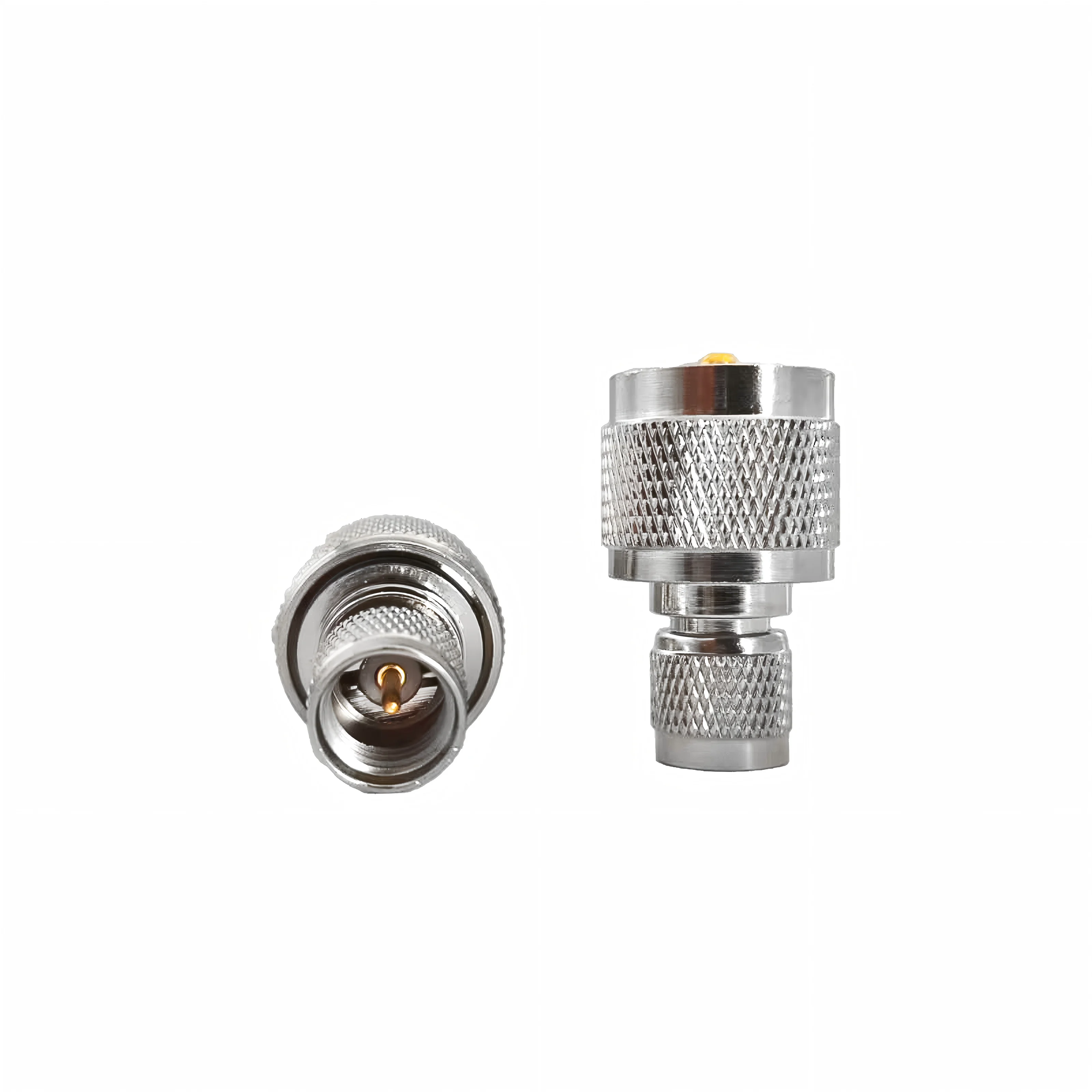 uhf jj connector brass mini uhf male to uhf male connector mini uhf to uhf connector-0
