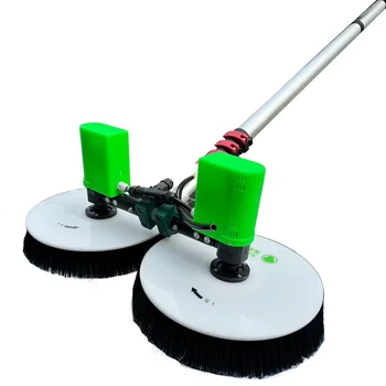 Wholesale 3.5M/5.5M/7.5M Long Handle Solar Panel Cleaning Machine Ground PV Panel Cleaning Robot Roof Solar Cleaning Machine