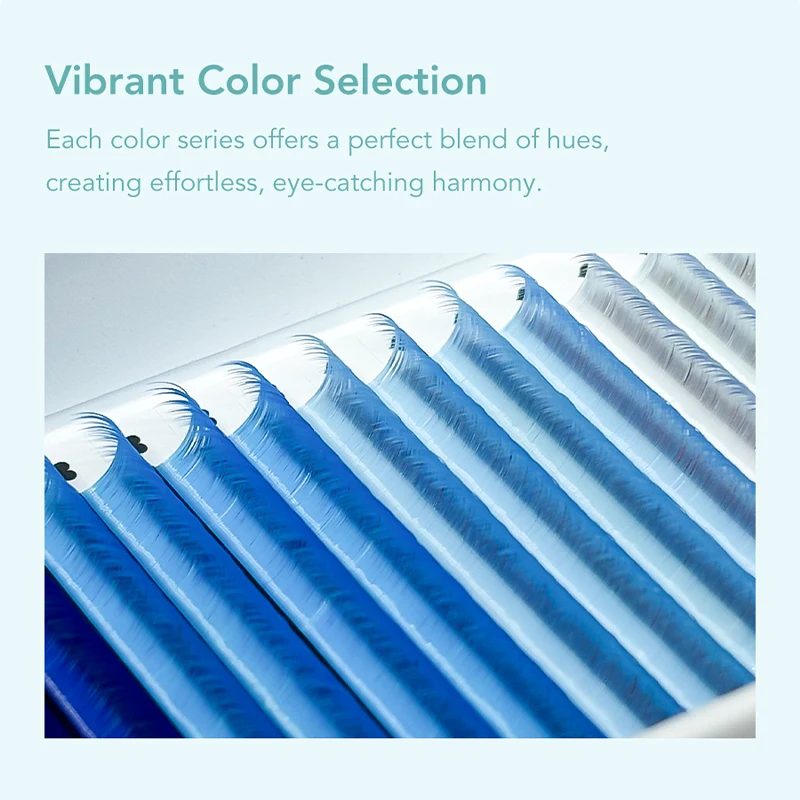 Einzelne Wimpern Aus Koreanischem PBT-Material – 0.07mm Dicke, C-Curl, 13mm Länge, Für Natürlichen Look