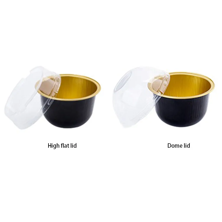 product 455ml round besting cake bowl disposable cake containers baking cups wholesale food grade aluminium foil box for baking-5