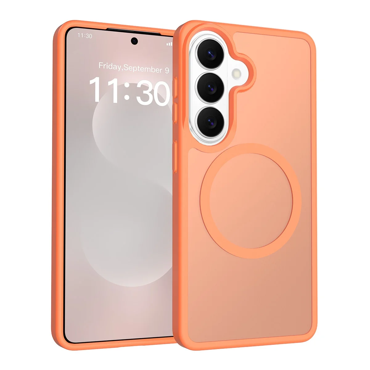 Luxury Skin-Feel Magnetic Ultra-Thin Magnetic Custom Mobile Phone Case Cover with Wireless Charging for Samsung S26 PRO 17 AIR