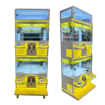 Factory Price Wholesale Coin Operated Candy Vending Machine 4 player Mini Claw Machine Claw Game Machine