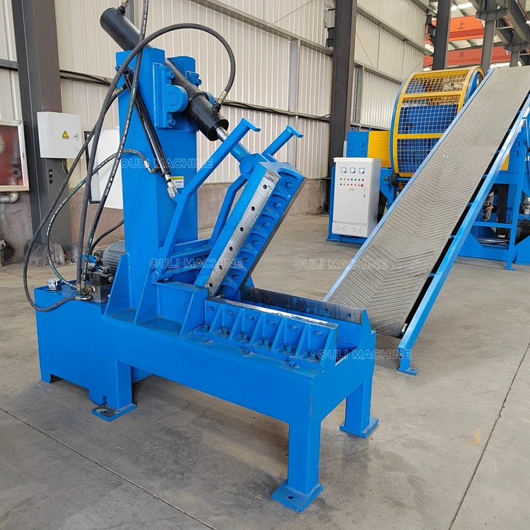Fully Automatic Crumb Rubber Processing Machine / Waste Tire Recycling Equipment Price,Truck Tire Shredder Machine