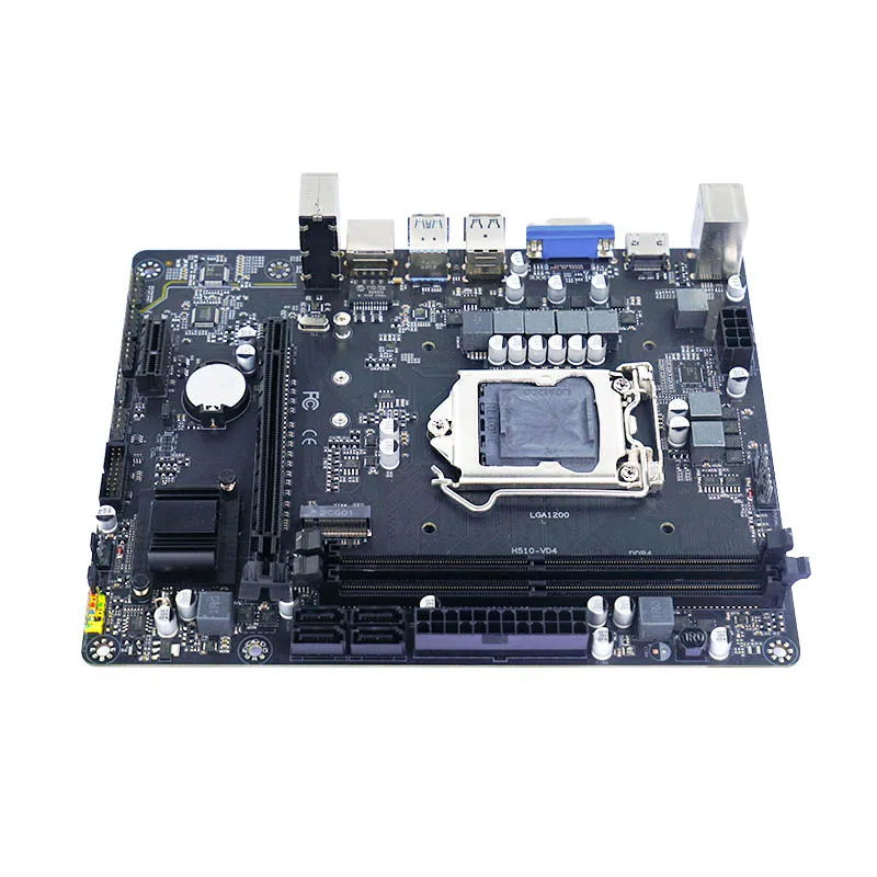 H510 Computer Gaming Mainboard 10th 11gen Core I9 I7 I5 I3 Pc Atx Placa Mae LGA1200 Dual DDR4 M.2 LGA 1200 Desktop Motherboard