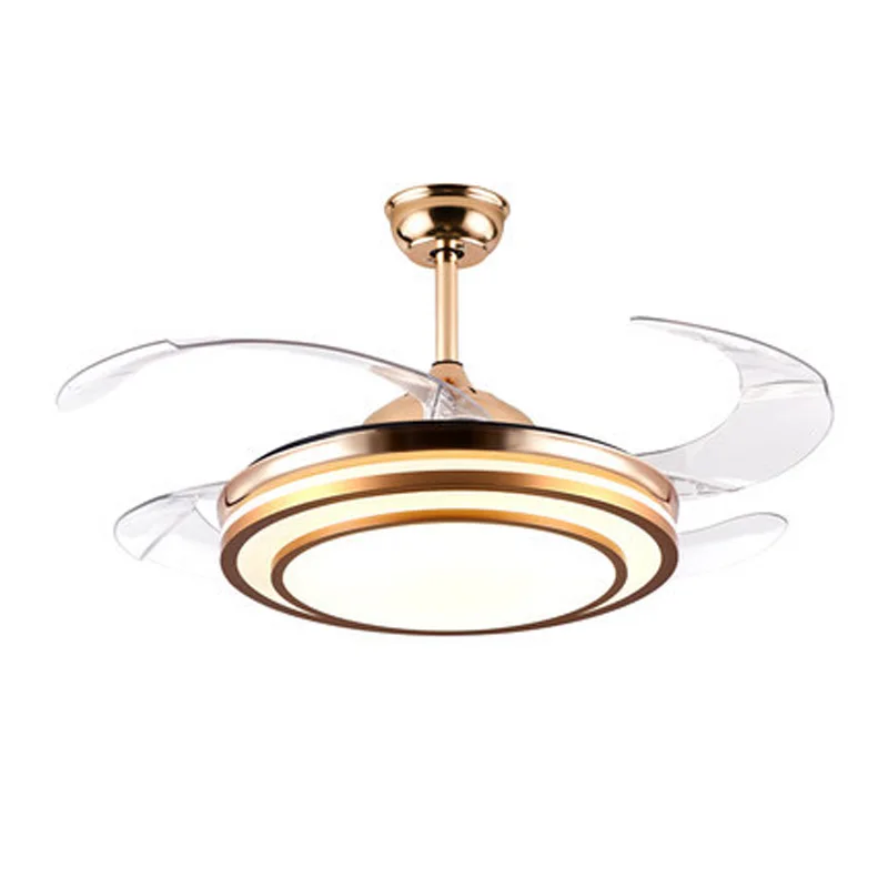 Modern ceiling fan light surface mounted led fan light with remote 42inch